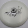 F9 Luke Humphries Snail Double Stamp - white - silver - black - somewhat-domey - neutral - 175g - 175-7g