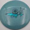 D1 Luke Humphries Snail Double Stamp - blue - teal - black - neutral - neutral - 170g - 170-7g