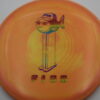 Buzzz - ESP Swirly - Andrew Fish - orange - rainbow-lines - somewhat-flat - neutral - 177g-2 - 180-0g