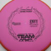 James Conrad Electron Soft Envy – Signature Series - pink - orange - somewhat-flat - somewhat-gummy - 172g - 172-1g