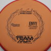 James Conrad Electron Soft Envy – Signature Series - orange - red - pretty-flat - somewhat-gummy - 173g - 172-8g