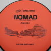 Nomad – Electron Soft – James Conrad - orange - black - pretty-flat - somewhat-gummy - 172g - 172-1g