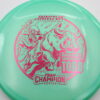 Rasmus Saukkoriipi Proto Glow Champion Toro – 2025 Champion Series - green - pink - somewhat-flat - neutral - 173-175g - 173-8g