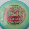 Dennis Augustsson Proto Glow Halo Champion Gorgon – 2025 Team Series - off-white - blue - fuchsia - neutral - neutral - 173-175g - 173-7g