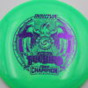 TeeBird Väinö Mäkelä Swirly Star - green - purple - neutral - somewhat-stiff - 173-175g - 173-4g