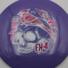 400G FX-4 – SE Scarlet WACO Stamp - purple - white - fuchsia - neutral - somewhat-gummy - 174g - 173-7g