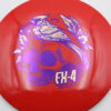 400G FX-4 – SE Scarlet WACO Stamp - red - purple - gold - neutral - somewhat-gummy - 157g - 157-5g