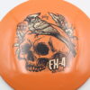 400G FX-4 – SE Scarlet WACO Stamp - orange - black - light-tan - neutral - somewhat-gummy - 158g - 158-8g