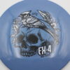 400G FX-4 – SE Scarlet WACO Stamp - blue - black - white - neutral - somewhat-gummy - 172g - 172-2g