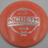 Paul McBeth ESP Swirl Signature Series Anax - peach - silver-holographic - neutral - somewhat-stiff - 173-174g - 175-1g