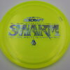 CryZtal Swarm - Anthony Barela - neon-yellow - blue-smoke - somewhat-flat - neutral - 175-176g - 175-9g