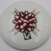 Z Glo Passion Gift-Wrapped PP - white - red-fracture - gold-fracture - somewhat-domey - somewhat-gummy - 173-174g - 175-2g