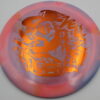 Zeus - Florida Man SF Open ESP Swirl Sparkle - pinkpurple - bronze - somewhat-domey - neutral - 173-174g - 173-9g