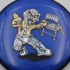 Detour Neutron - DFX Luchador's Revenge and friends - blue - gold - white - black - somewhat-flat - neutral - 177g - 176-8g
