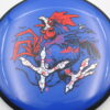 Detour Neutron - DFX Luchador's Revenge and friends - blue - red-dots-mini - silver-fracture - black - somewhat-flat - neutral - 177g - 177-0g
