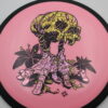 Fission Wave - DFX Designs Crypty Crawly - pink - black - gold-hearts - pink-hearts - somewhat-flat - neutral - 170g - 171-0g