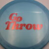 Feedback - 500 Plastic - GoThrow - blue - red - somewhat-flat - neutral - 175g - 176-2g