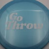 Feedback - 500 Plastic - GoThrow - blue - white - somewhat-flat - neutral - 175g - 176-1g