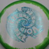 MD4 - Kyle Klein Eternal Void - white - green - blue-flowers - somewhat-flat - neutral - 178g - 179-8g