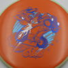 Fission Hex DFX - Rockabogey Wolf - orange - yellow - silver-stars - silver-blue-light-blue - pretty-flat - neutral - 177g - 177-3g