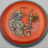 Particle Glow Proton Virus - Champions Cup - blend-pink-green - orange - somewhat-flat - somewhat-gummy - 175g - 176-6g