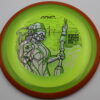 Particle Glow Proton Virus - Champions Cup - orange - green - somewhat-flat - somewhat-gummy - 168g - 168-9g