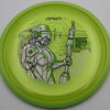 Particle Glow Proton Virus - Champions Cup - green - green - somewhat-flat - somewhat-gummy - 172g - 172-5g