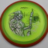 Particle Glow Proton Virus - Champions Cup - orange - green - somewhat-flat - somewhat-gummy - 172g - 172-5g