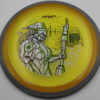 Particle Glow Proton Virus - Champions Cup - gray - yellow - somewhat-flat - somewhat-gummy - 171g - 172-1g