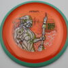 Particle Glow Proton Virus - Champions Cup - blue - orange - somewhat-flat - somewhat-gummy - 169g - 169-4g