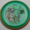 Particle Glow Proton Virus - Champions Cup - swirly - seafoam-green - somewhat-flat - somewhat-gummy - 168g - 168-3g