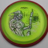 Particle Glow Proton Virus - Champions Cup - pink - green - somewhat-flat - somewhat-gummy - 173g - 173-4g