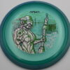 Particle Glow Proton Virus - Champions Cup - blue - teal - somewhat-flat - somewhat-gummy - 173g - 173-4g