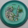 Particle Glow Proton Virus - Champions Cup - blue - teal - somewhat-flat - somewhat-gummy - 174g - 174-6g