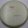 Total Eclipse Hex - 2024 - glow-green - glow - bronze - gold - silver - super-flat - somewhat-gummy - 177g - 178-1g