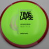 Fission Time Lapse - dayglo - red-pink - silver-holographic - black - somewhat-domey - neutral - 158g - 158-1g