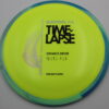 Fission Time Lapse - yellow - blue - silver-holographic - black - somewhat-domey - neutral - 158g - 158-0g