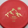 K3 Berg - red - gold - thumbtrac-to-a-flat-center - somewhat-stiff - 171g - 171-0g