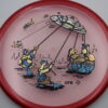 Hex - OTB DFX Prism Proton - red - red - blue - gold - gold-fracture - pretty-flat - somewhat-gummy - 171g - 171-5g