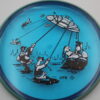 Hex - OTB DFX Prism Proton - blue - light-blue - brown - white - silver - pretty-flat - somewhat-gummy - 171g - 172-0g