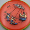 Hex - OTB DFX Prism Proton - orange - yellow-green - blue - gold - silver - pretty-flat - somewhat-gummy - 172g - 172-3g