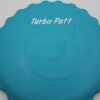Turbo Putt - teal - silver-holographic - somewhat-domey - somewhat-stiff - 179g - 180-2g