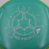 Neutron Soft Proxy - teal - yellow-green - super-flat - somewhat-stiff - 174g - 174-2g