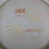 Total Eclipse Hex - 2024 - glow-blue - glow - bronze - gold - silver - super-flat - somewhat-gummy - 176g - 175-0g