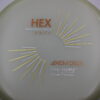 Total Eclipse Hex - 2024 - glow-light-yellow - glow - bronze - gold - silver - super-flat - somewhat-gummy - 177g - 177-9g