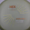 Total Eclipse Hex - 2024 - glow-blue-green - glow - bronze - gold - silver - super-flat - somewhat-gummy - 177g - 178-2g