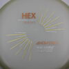 Total Eclipse Hex - 2024 - glow-blue-purple - glow - bronze - gold - silver - super-flat - somewhat-gummy - 176g - 177-2g