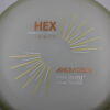 Total Eclipse Hex - 2024 - glow-blue-purple - glow - bronze - gold - silver - super-flat - somewhat-gummy - 176g - 175-2g