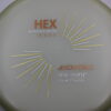 Total Eclipse Hex - 2024 - glow-light-purple - glow - bronze - gold - silver - super-flat - somewhat-gummy - 177g - 178-2g