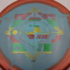 Rhyno Star Halo- Swedish Disc Golf Pro Tour 2023 - light-blue - peach - rainbow-rasta - pretty-domey - somewhat-stiff - 173-175g - 175-8g